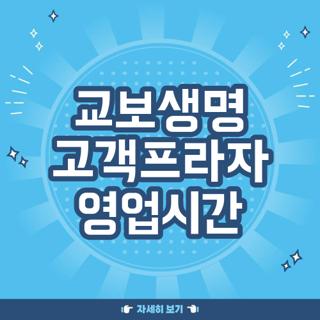 교보생명 고객프라자 영업시간